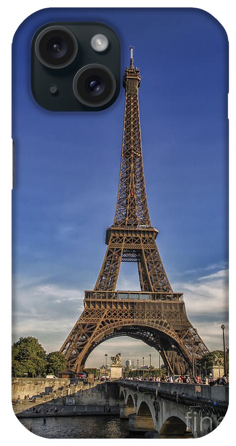 Tower iPhone Case featuring the photograph Eiffel tower by Patricia Hofmeester