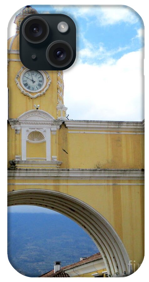 El Arco iPhone Case featuring the photograph El Arco Antigua 4 by Randall Weidner