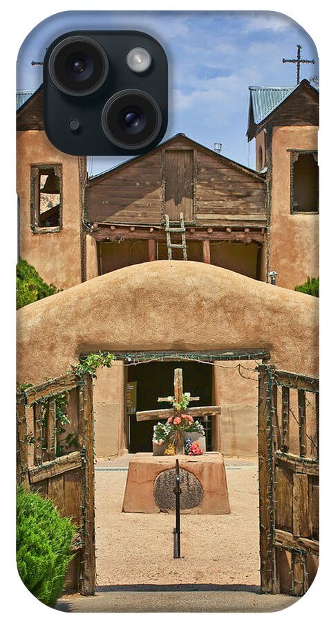 New Mexico iPhone Case featuring the photograph El Santuario de Chimayo #2 by Nikolyn McDonald