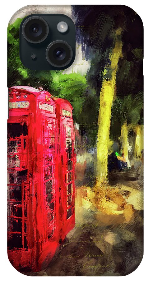 London iPhone Case featuring the photograph Embankment by Nicky Jameson