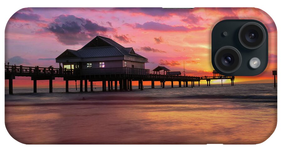 Sunrise iPhone Case featuring the photograph End of the day. by Todd Rogers