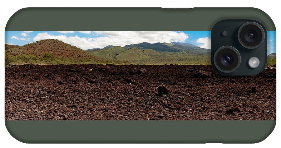 Lava iPhone Case featuring the photograph End of the Road by Susan Rissi Tregoning