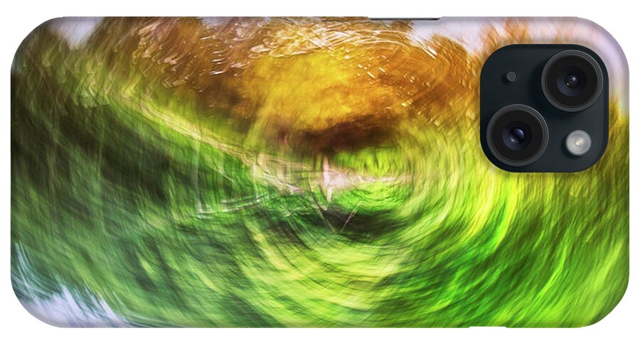 Abstract iPhone Case featuring the photograph Eternally Spinning by Scott Norris
