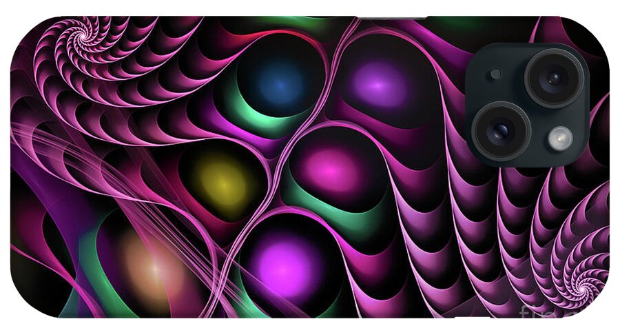 Fractal iPhone Case featuring the digital art Eternity by Melissa Messick