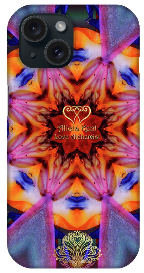 Joy iPhone Case featuring the digital art Eudaimonia-Custom1 by Alicia Kent