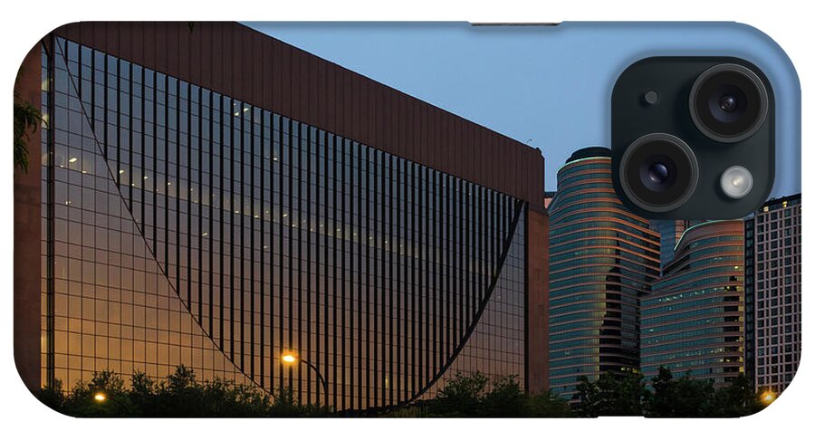 Minneapolis iPhone Case featuring the photograph Evening in Downtown Minneapolis by Mike Evangelist