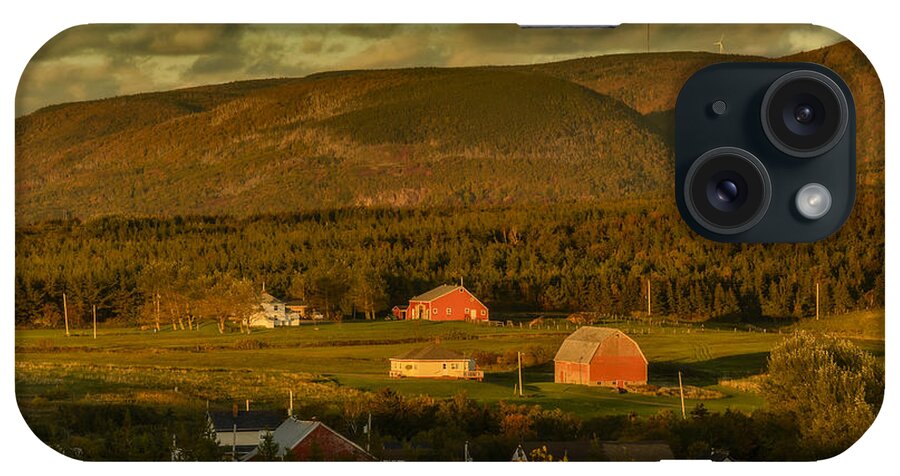 Nova Scotia iPhone Case featuring the photograph Evening is Coming to Cheticamp I by Ken Morris