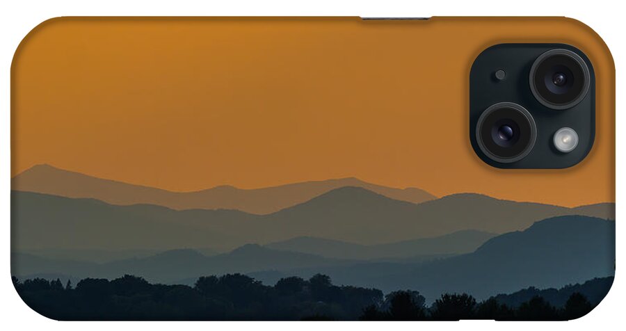 Whiteface iPhone Case featuring the photograph Evening Over the Adirondacks by Tim Kirchoff