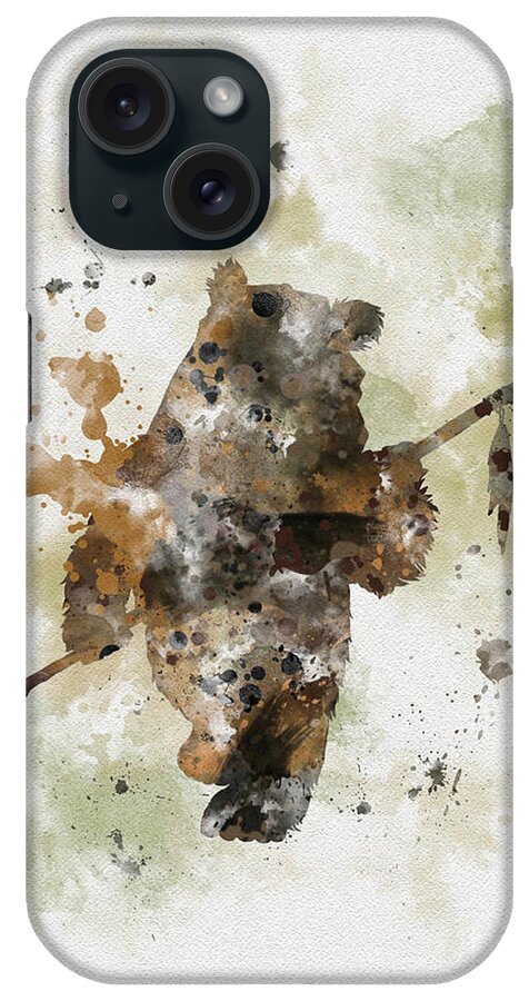 Star Wars iPhone Case featuring the mixed media Ewok by My Inspiration