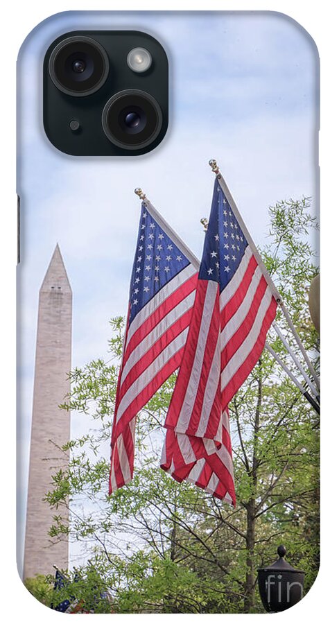 White House iPhone Case featuring the photograph Executive Park by Elizabeth Dow
