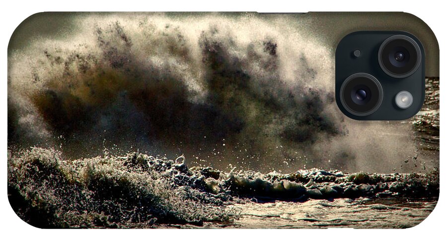 Atlantic Ocean iPhone Case featuring the photograph Explosion In The Ocean by Bill Swartwout