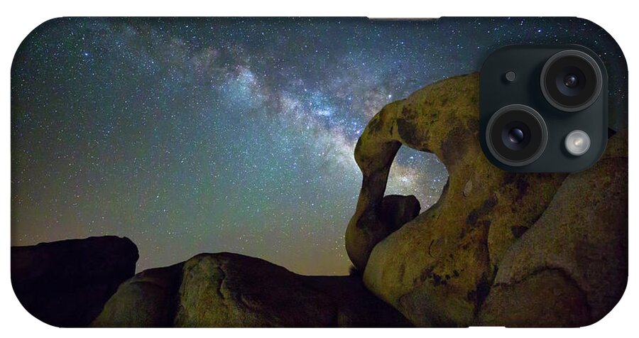 Milky Way iPhone Case featuring the photograph Eye Of The Milky Way by Mimi Ditchie