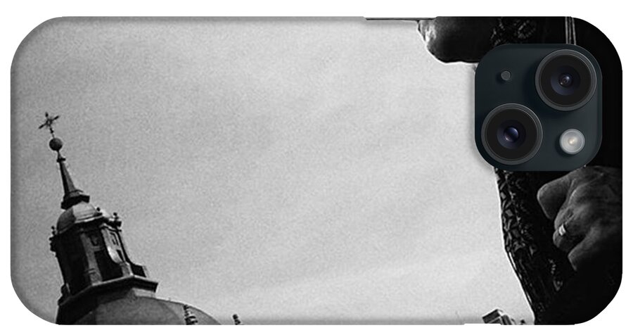 Streetphoto iPhone Case featuring the photograph Facing The Sun Lady

#woman #lady by Rafa Rivas