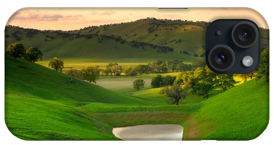 Landscape iPhone Case featuring the photograph Fading Light At Round Valley by Marc Crumpler