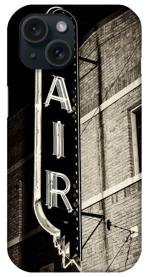 Fair Theatre iPhone Case featuring the photograph Fair Theatre - Vintage Sepia by Stephen Stookey