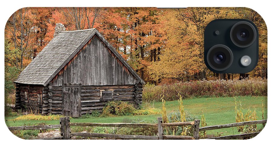 Autumn iPhone Case featuring the photograph Fall at The Log Cabin by Rod Best