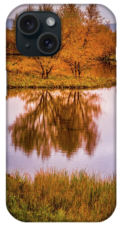 Landscape iPhone Case featuring the photograph Fall Colors by Chris McKenna