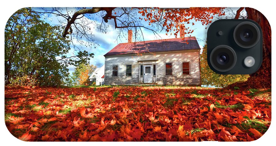 Fall iPhone Case featuring the photograph Fall Homestead by Jeff Cooper