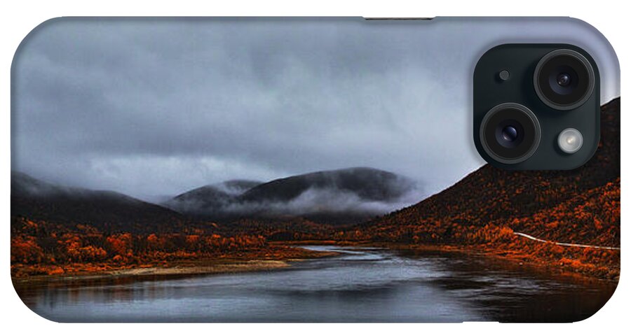 Landscape iPhone Case featuring the photograph Fall in the Deatnu Valley by Pekka Sammallahti