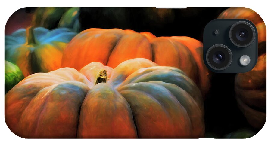 Fall iPhone Case featuring the digital art Fall Produce by Barry Wills