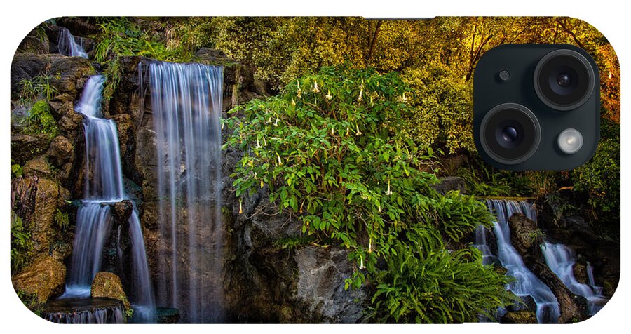 Waterfall iPhone Case featuring the photograph Fall Water Fall by Harry Spitz
