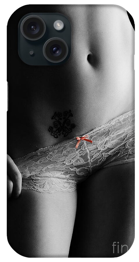 Artistic iPhone Case featuring the photograph Fantasy in a Bow by Robert WK Clark