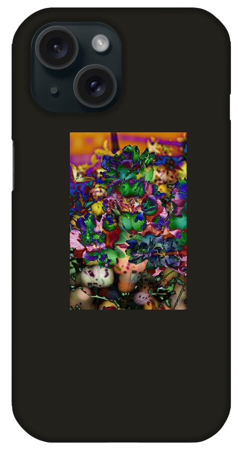 Floral Art Prints iPhone Case featuring the photograph Farbe by Thom Zehrfeld