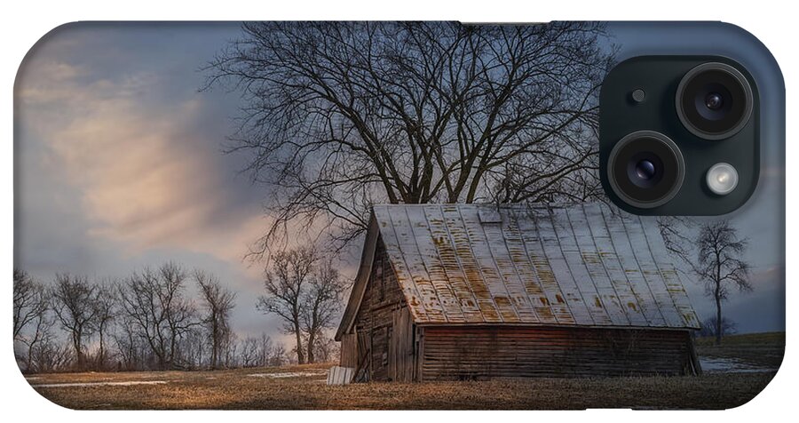 Farm Shed iPhone Case featuring the photograph Farm Shed 2016-1 by Thomas Young