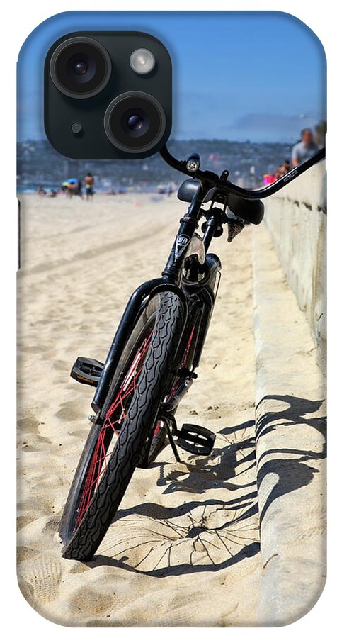 Beach iPhone Case featuring the photograph Fat Tire - Color by Peter Tellone