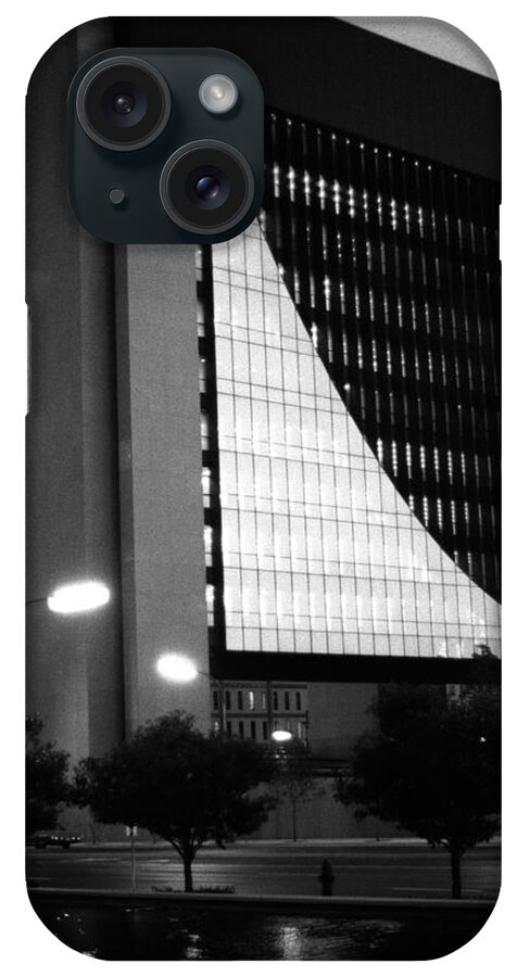 Book Work iPhone Case featuring the photograph Federal Reserve building at twilight by Mike Evangelist