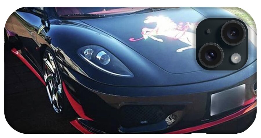Ateam iPhone Case featuring the photograph Ferrari F430 by Shuichi Industries