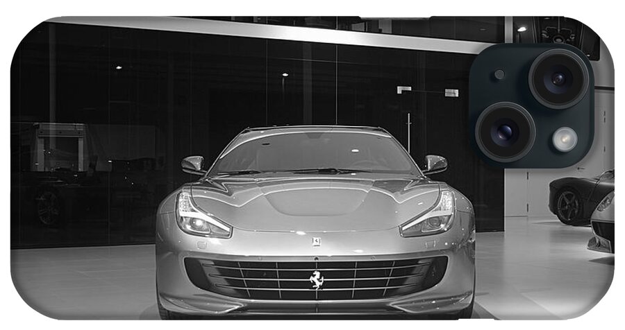 Gtc4lusso iPhone Case featuring the photograph Ferrari GTC4 Lusso by Sportscarsofbelgium