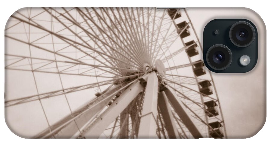 Fine Art Photography iPhone Case featuring the photograph Ferris Wheel by Crystal Nederman
