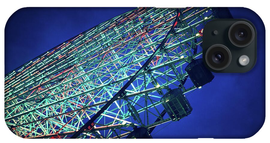 Wheel iPhone Case featuring the photograph Ferris wheel by Jane Rix