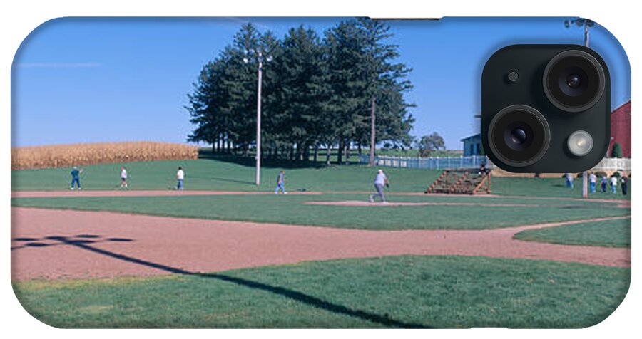 Photography iPhone Case featuring the photograph Field Of Dreams Movie Set, Dyersville by Panoramic Images