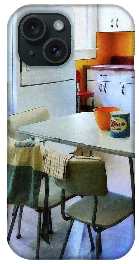 Fifties Kitchen iPhone Case featuring the photograph Fifties Kitchen by Susan Savad