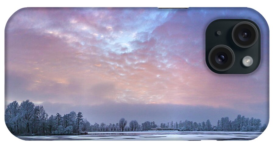 Winter iPhone Case featuring the photograph Fire and ice by Casper Cammeraat