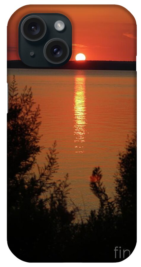 Landscape iPhone Case featuring the photograph Fire Water by Ella Kaye Dickey