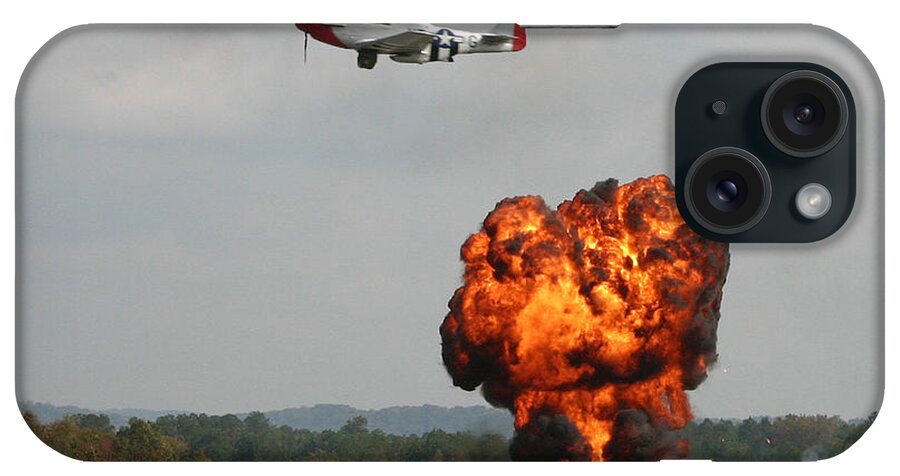 Air iPhone Case featuring the photograph Fireball by Patricia Montgomery