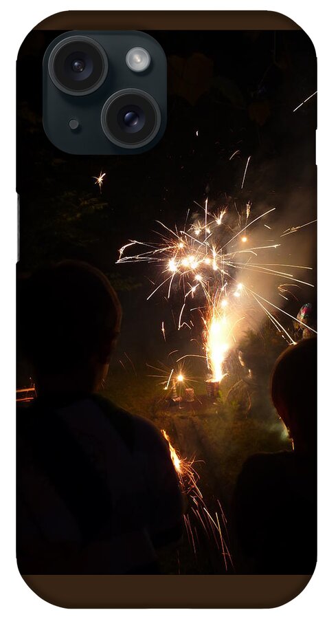 Fireworks iPhone Case featuring the photograph Fireworks by Margie Avellino