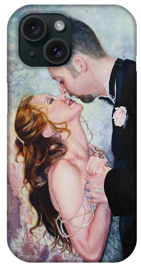 Dance iPhone Case featuring the painting First Dance by Mary Beglau Wykes