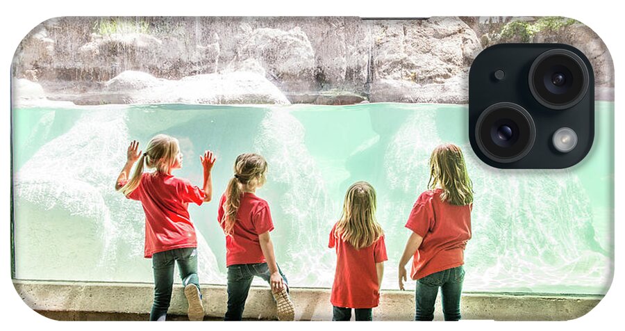 N.c. Zoo iPhone Case featuring the photograph First Grade Zoo Trip by Cynthia Wolfe