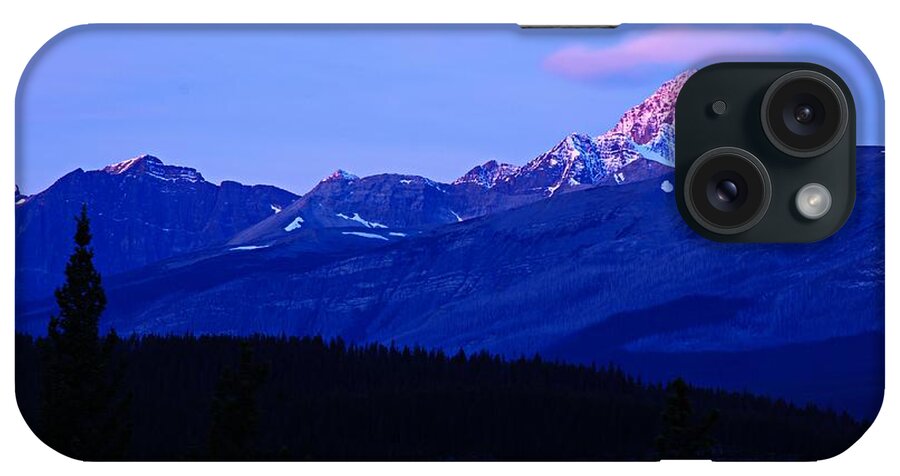 Jasper National Park iPhone Case featuring the photograph First Light by Larry Ricker