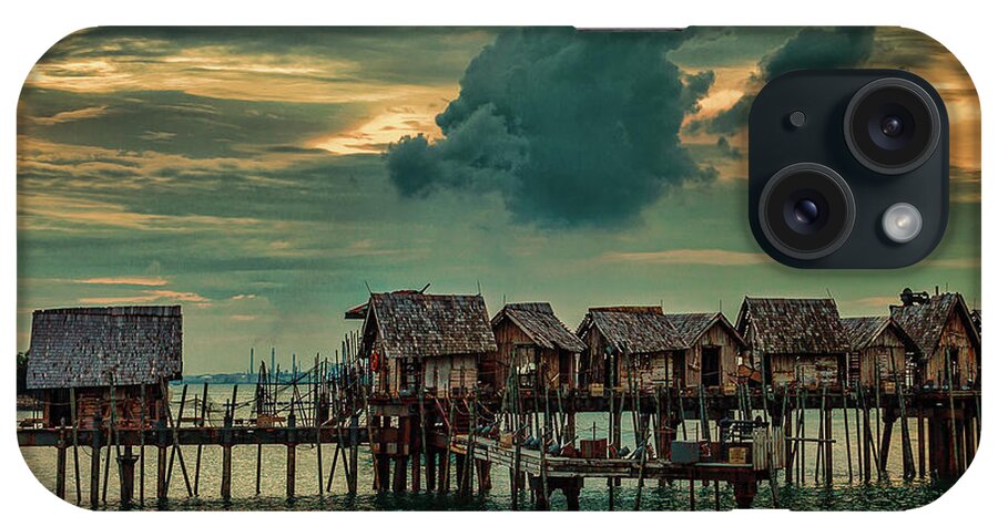 Beach iPhone Case featuring the photograph Fishing VIllage by Ray Shiu
