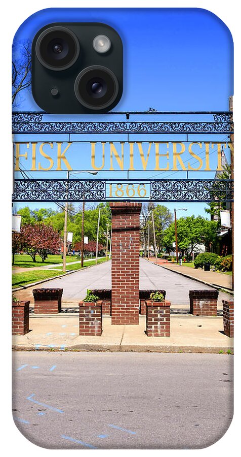 Fisk iPhone Case featuring the photograph Fisk University Nashville by Chris Smith