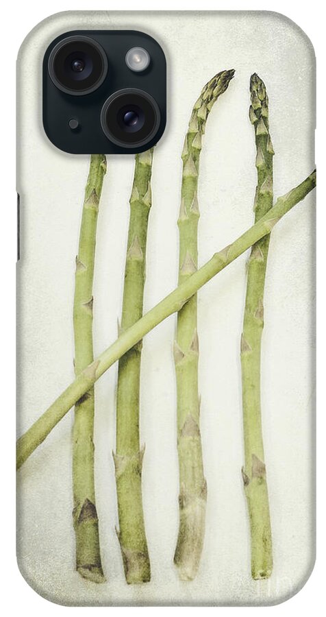 Asparagus iPhone Case featuring the photograph Five by Priska Wettstein