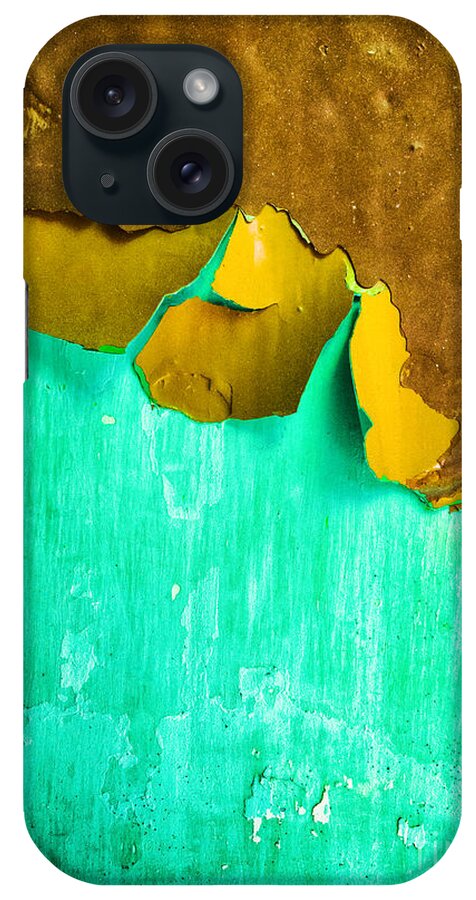 Abstract iPhone Case featuring the photograph Flaking paint by Silvia Ganora