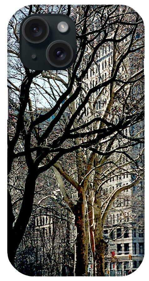  iPhone Case featuring the photograph Flatiron Building by Mark Alesse