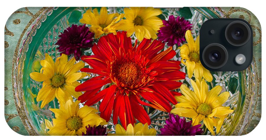 Flowers iPhone Case featuring the photograph Flower Bowl Beckoning by Nina Silver