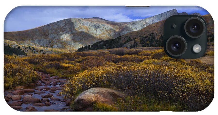 High Mountain Stream iPhone Case featuring the photograph Flowing From Bierstadt by Barbara Schultheis